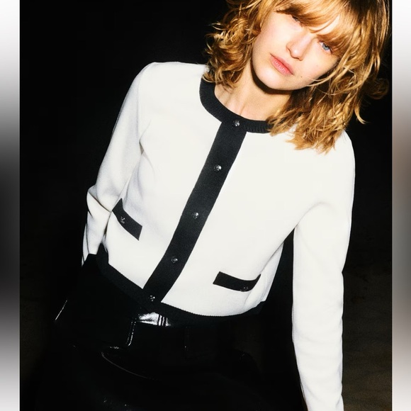 FINE KNIT CARDIGAN - Picture 3 of 3